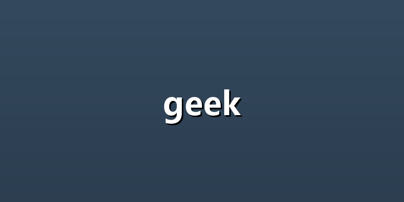geek