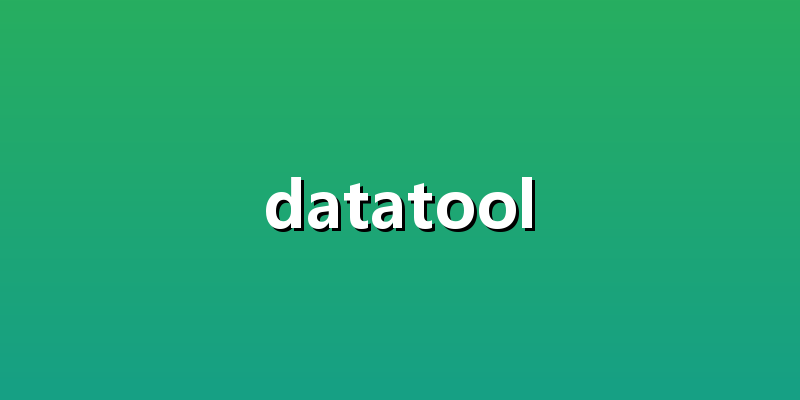 datatool